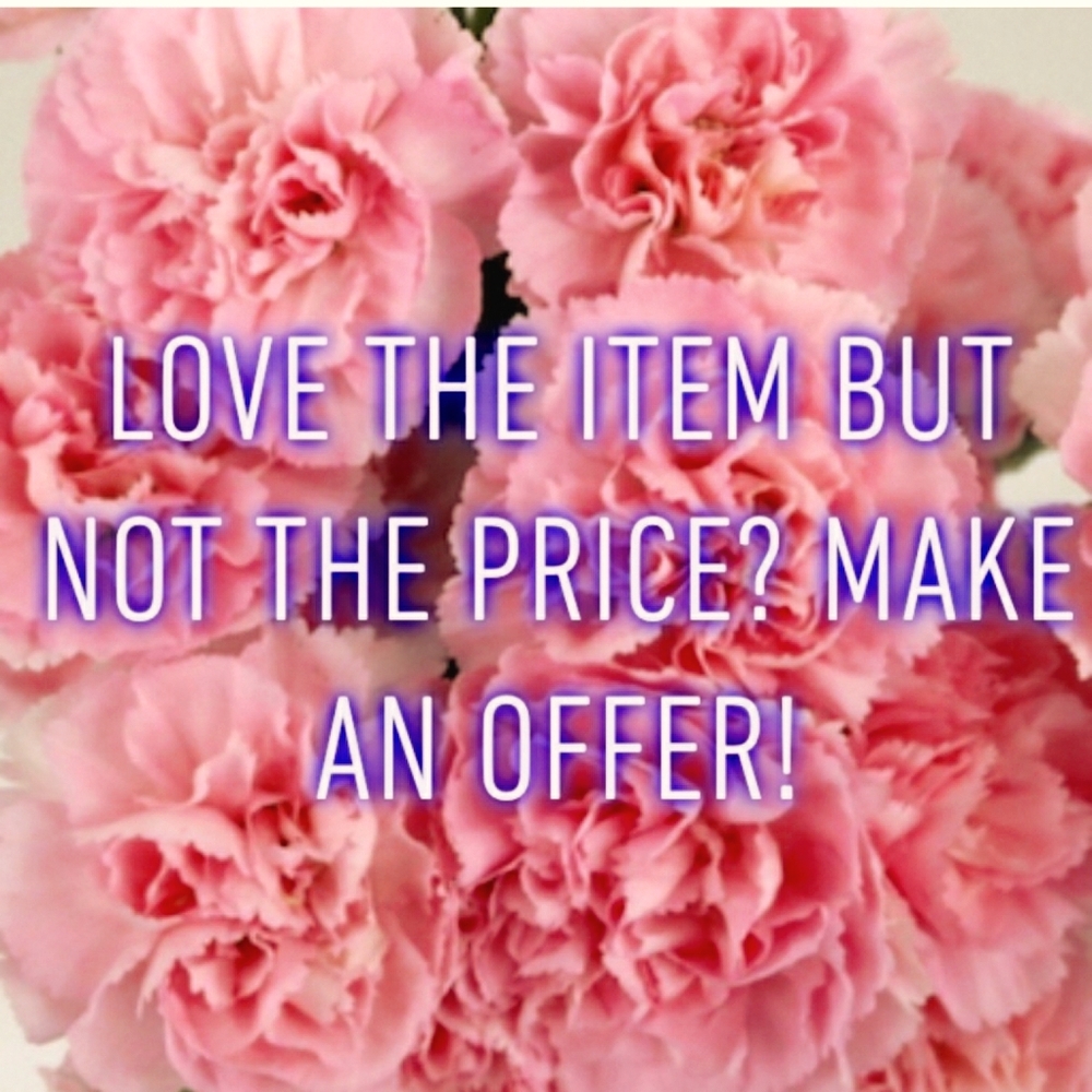 All reasonable offers are accepted
